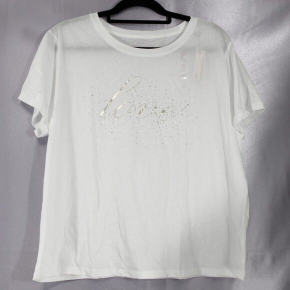 Victoria’s Secret “Love” Graphic Tee Pajama Top - Picture 1 of 4